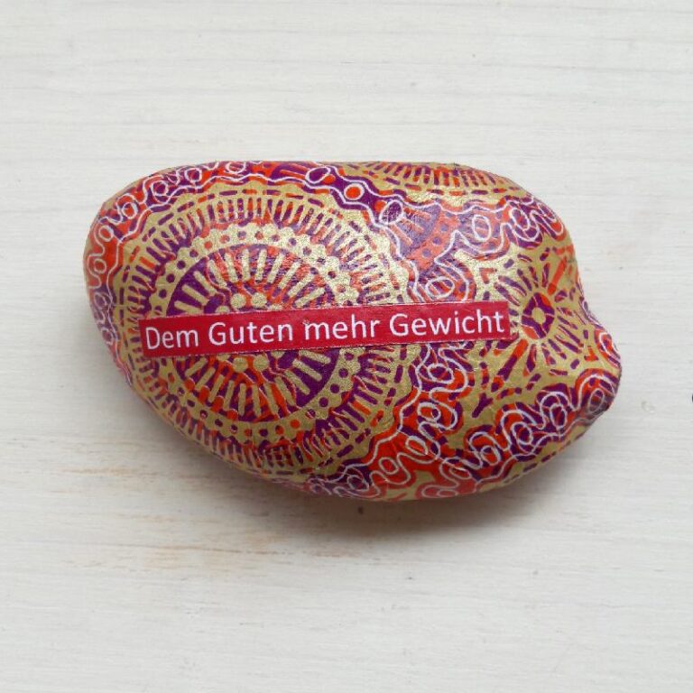 Dem Guten mehr Gewicht