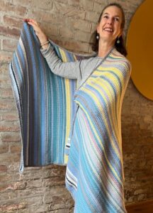 temperaturdecke gehäkelt bunt