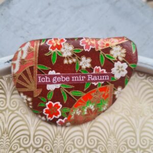 Stein "Ich gebe mir Raum"