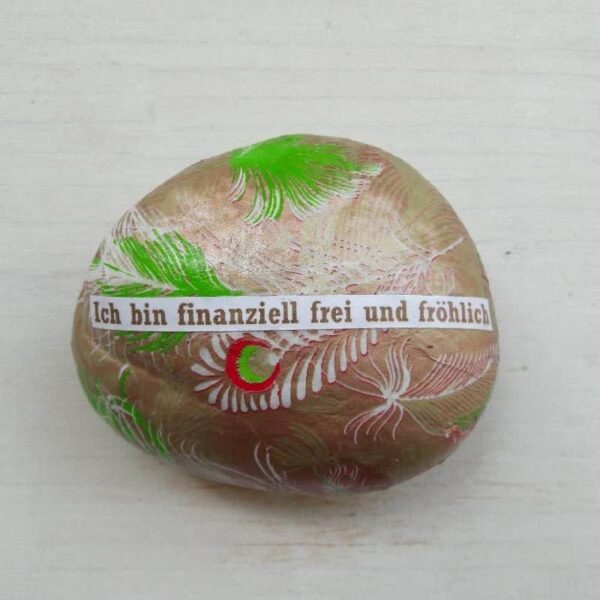Stein "Ich bin finanziell frei"