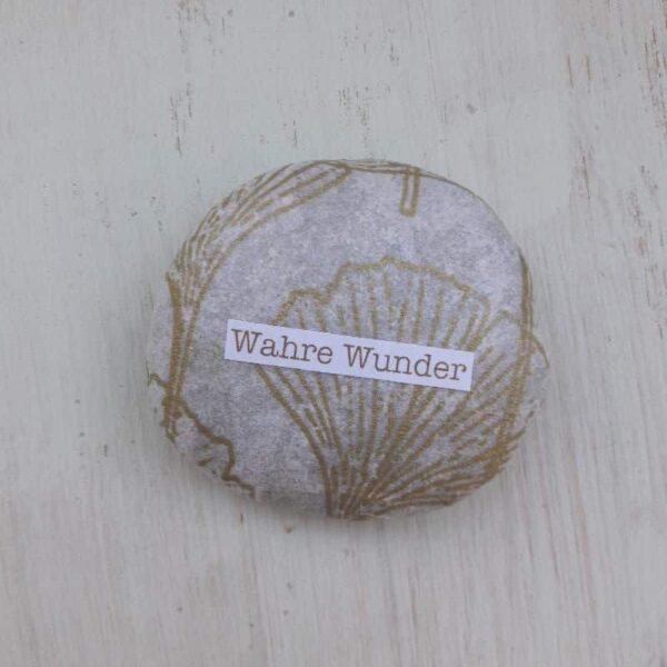 Stein "Wahre Wunder"