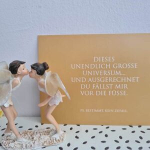 Wunderwort-Karte #ausgerechnetdu