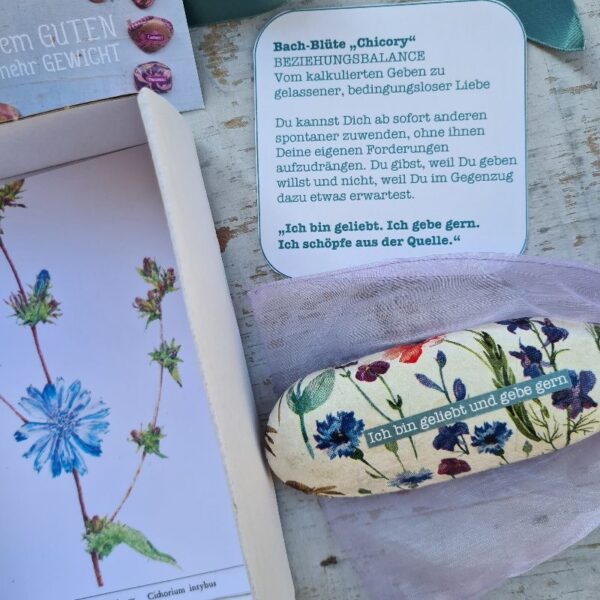Bach-Blüten-Stein "Chicory" – Bild 2
