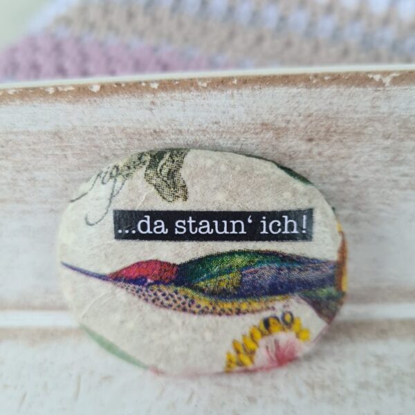 Stein "... da staun' ich!"