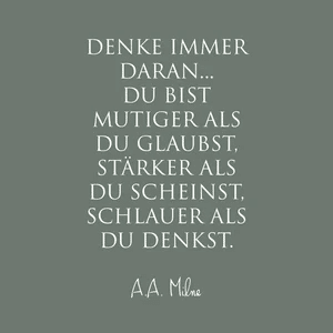 Wunderwort-Karte #mutig