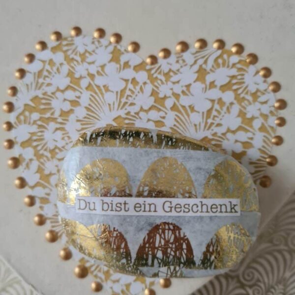 Stein "Du bist ein Geschenk" – Bild 2