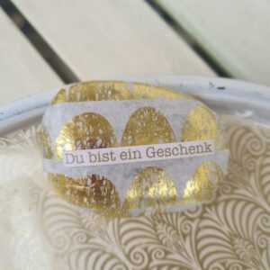 Stein "Du bist ein Geschenk"
