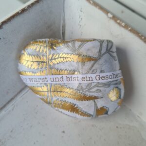 Trauerstein "Du warst und bist ein Geschenk"