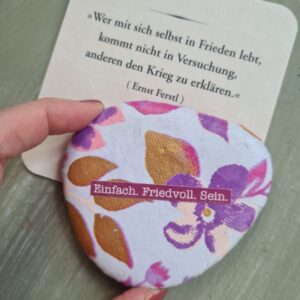 Stein "Einfach. Friedvoll. Sein."