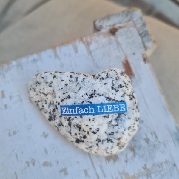 Stein "Einfach Liebe" – Bild 2