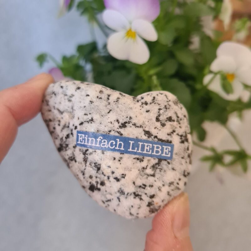 Stein "Einfach Liebe"