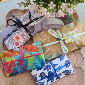 Geschenk-Verpackung + Grußkarte