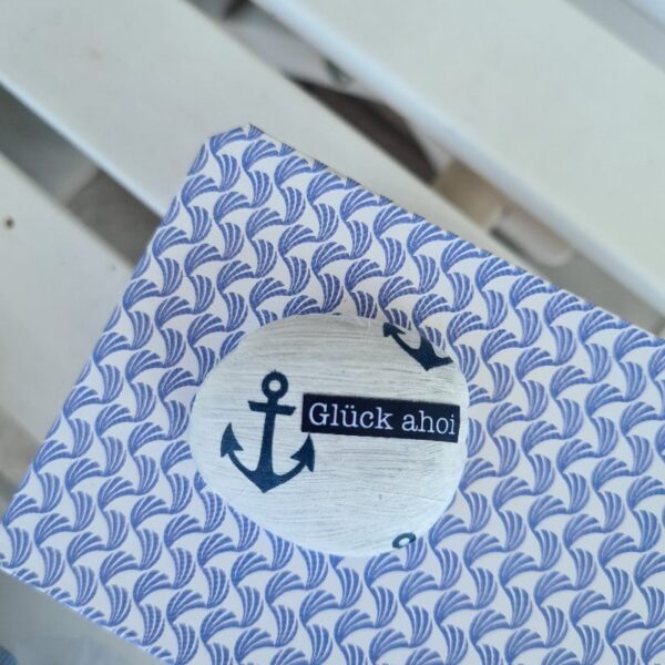 Stein "Glück ahoi"
