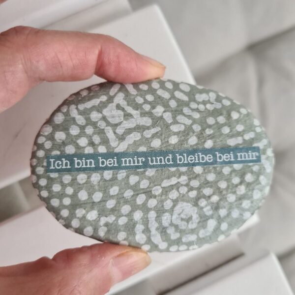Stein "Ich bin bei mir..." – Bild 2