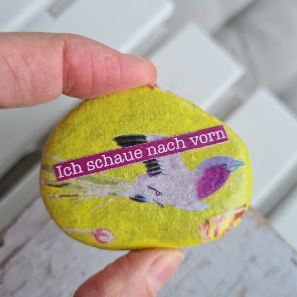 Stein "Ich schaue nach vorn" – Bild 2