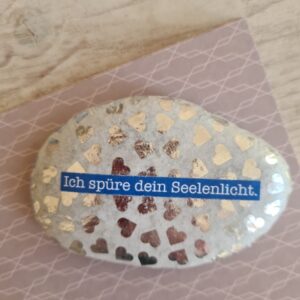 Trauerstein "Ich spüre Dein Seelenlicht"