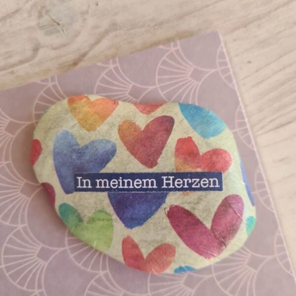 Trauerstein "In meinem Herzen" – Bild 3