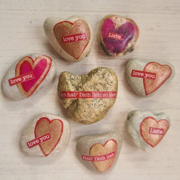 Stein "love you" – Bild 2