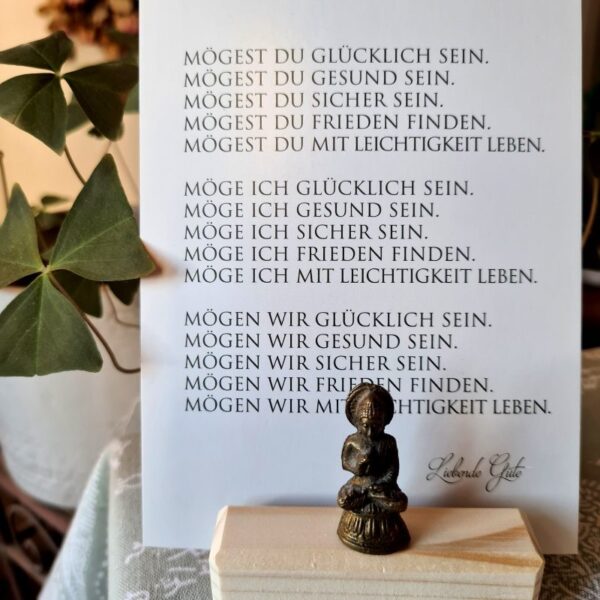 Wunderwort-Karte #liebendegüte