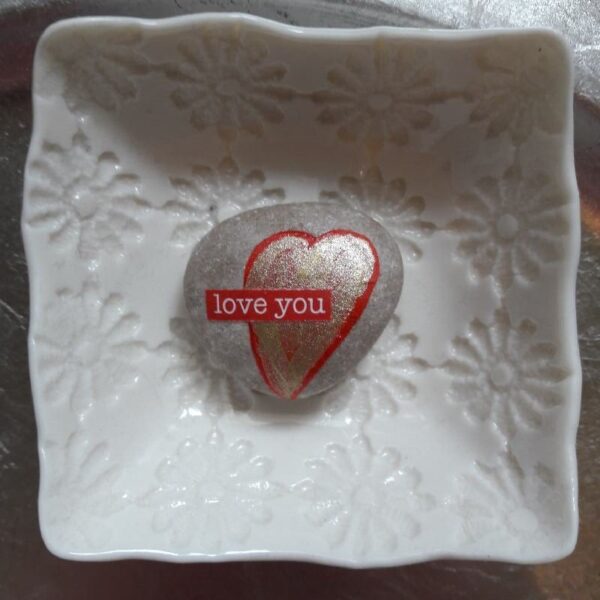 Stein "love you" – Bild 3