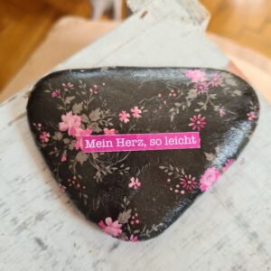 Stein "Mein Herz, so leicht"