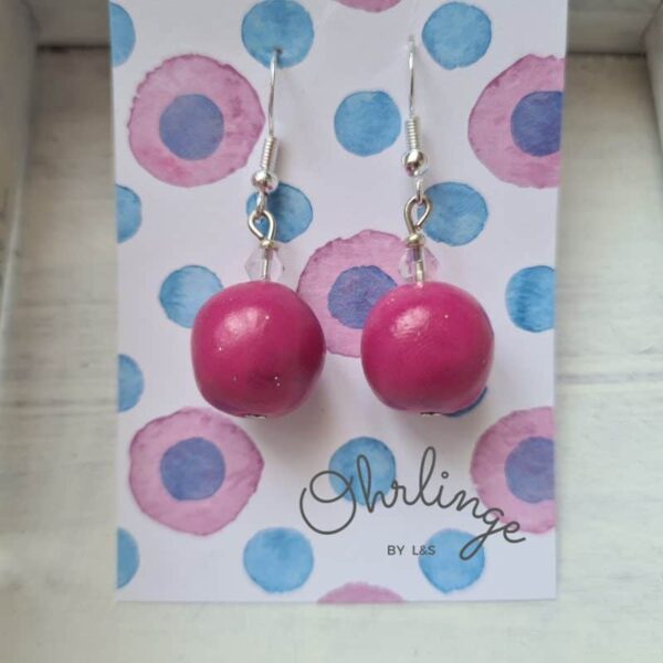 Ohrlinge Knallpink