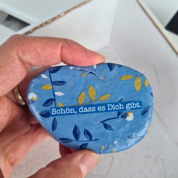 Stein "Schön, dass es Dich gibt" – Bild 2