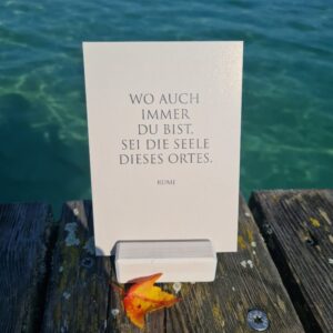 Wunderwort-Karte #seele
