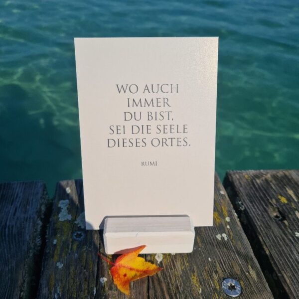 Wunderwort-Karte #seele