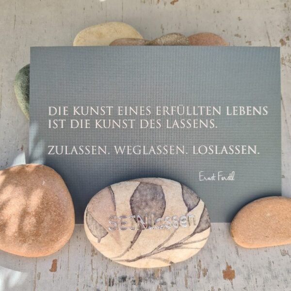 Wunderwort-Karte #lassen
