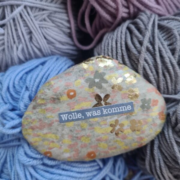 Stein "Wolle, was komme" – Bild 3
