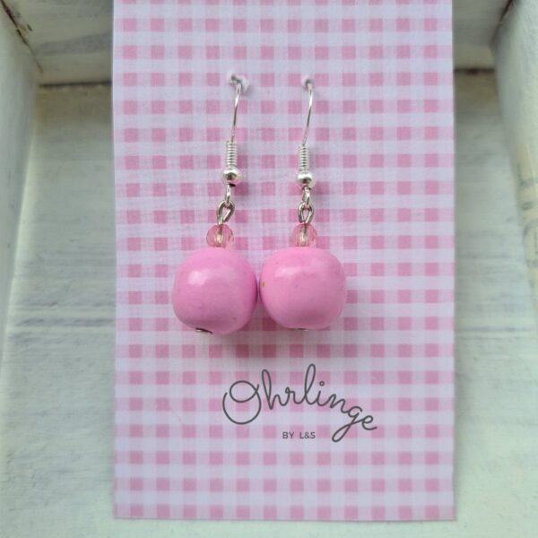 Ohrlinge Zuckerlrosa