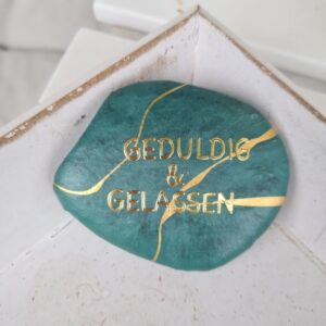 Stein "Geduldig & gelassen"