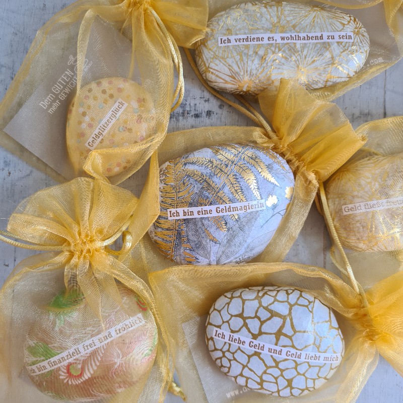 GEldsteine zum Manifestieren