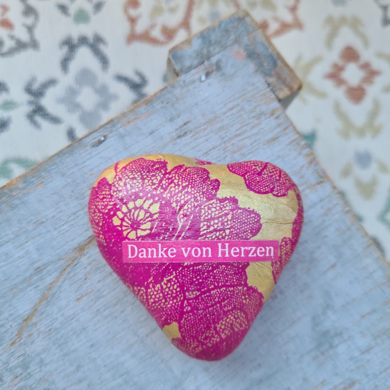 Danke von Herzen Dankesstein