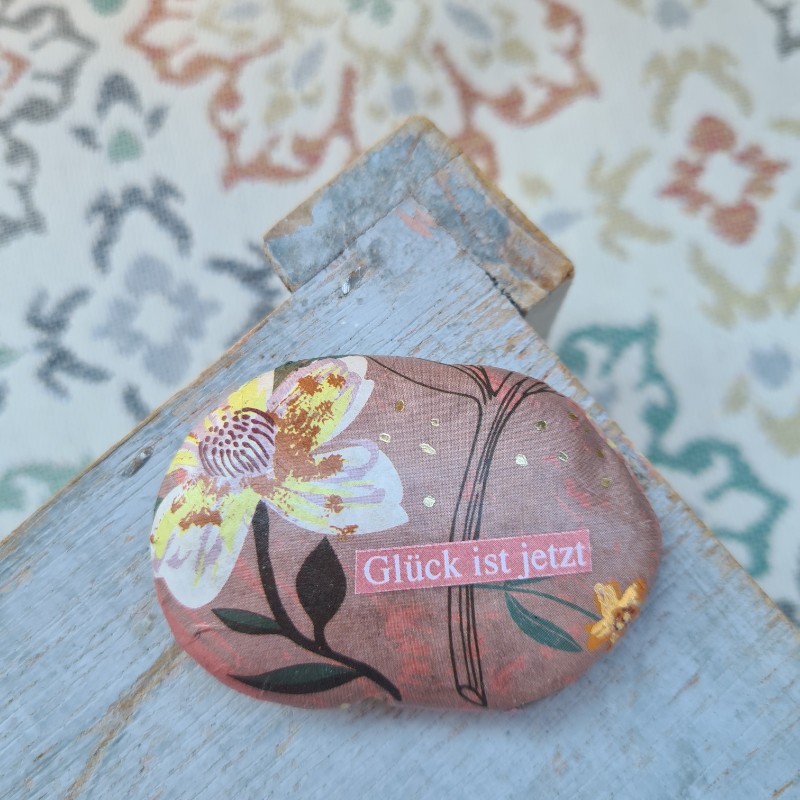 Stein mit Botschaft Dankeschön