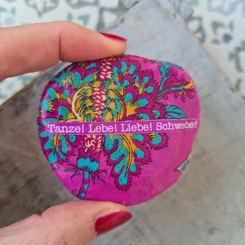 Tanz-Stein in knallpink